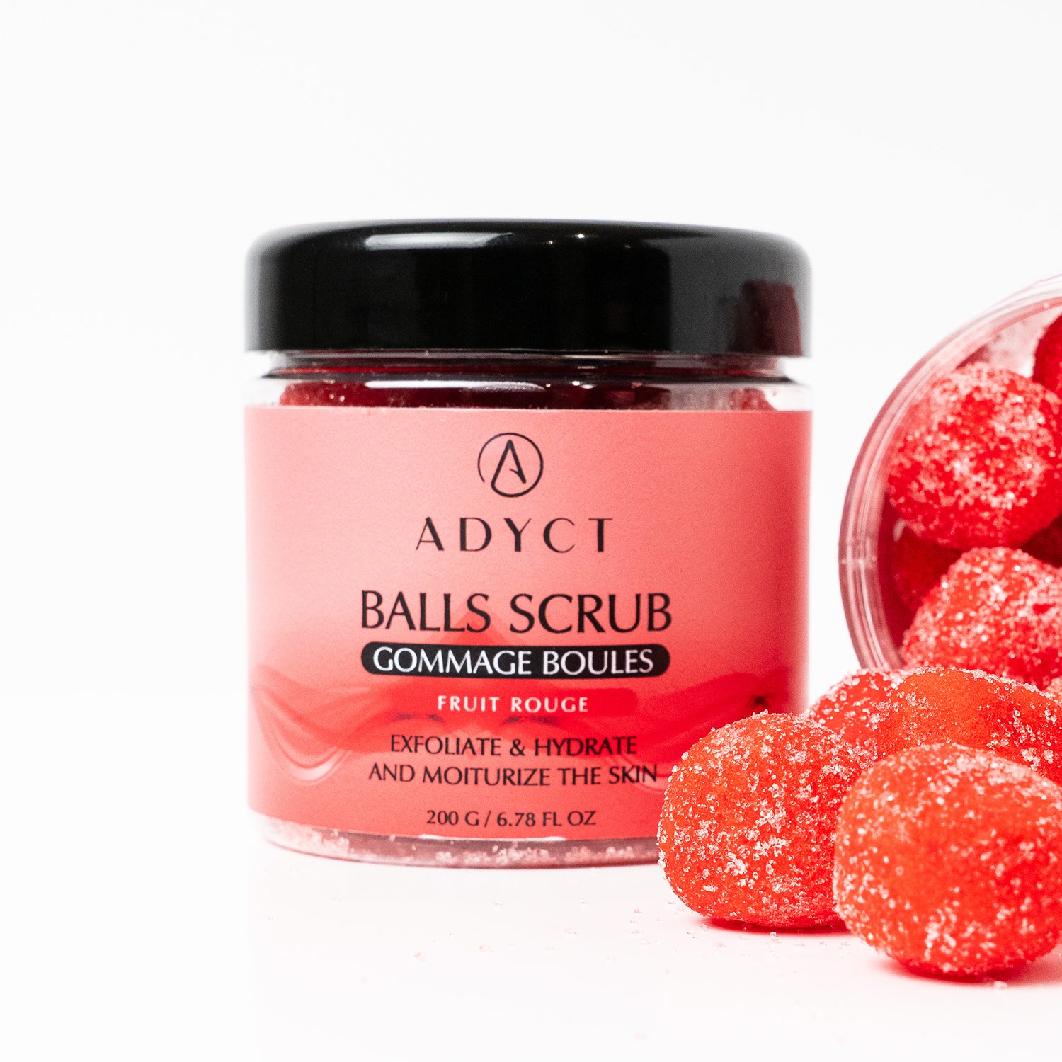 Boules de gommage Fruits Rouges