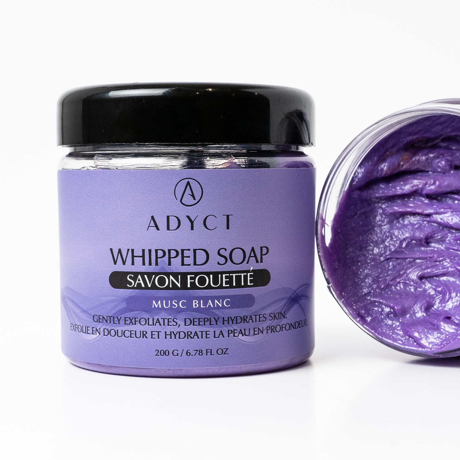 Mousse de savon Chantilly Musc Blanc