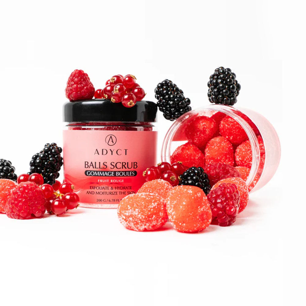 Boules de gommage Fruits Rouges