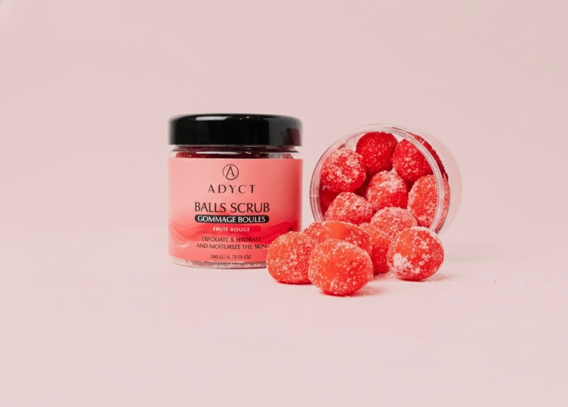 Boules de gommage Fruits Rouges