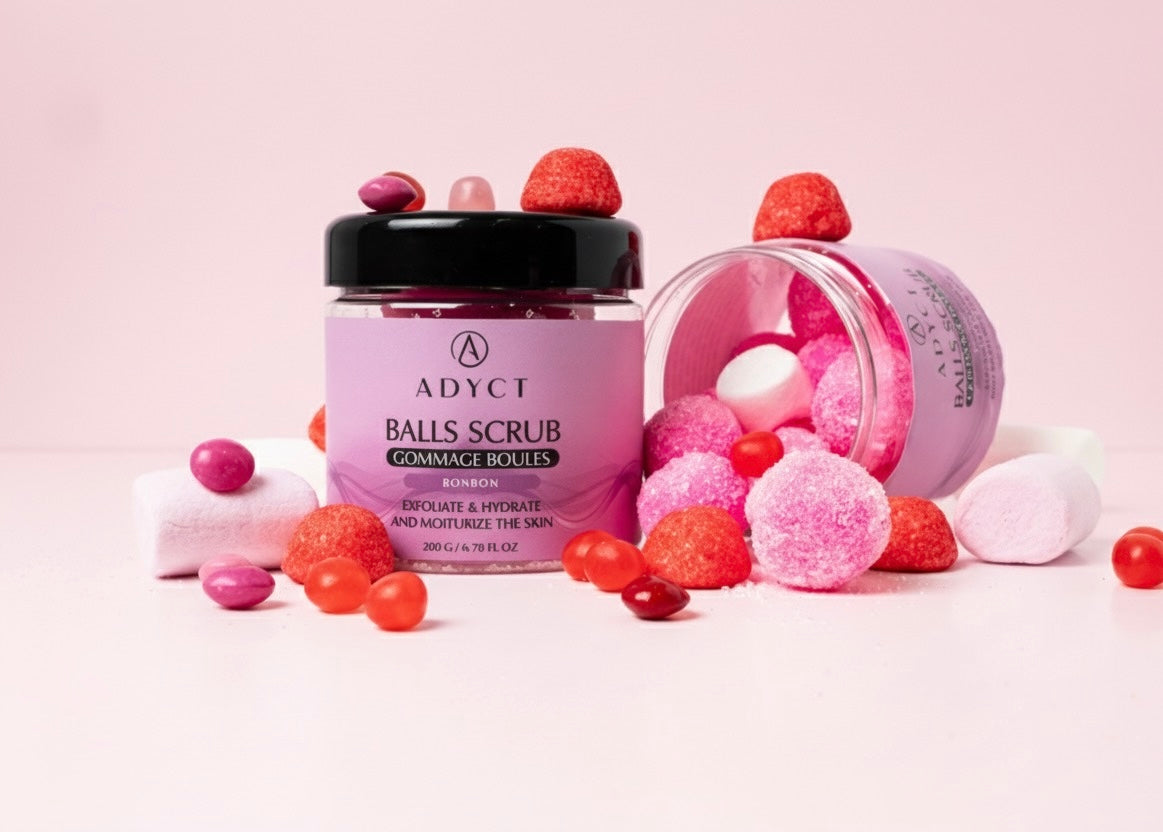 Boules de gommage Bonbon